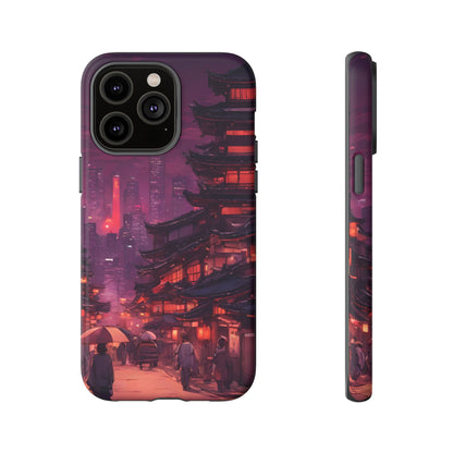 Traditional Japanese Village Countryside-Dual Layer Ultra Tough Phone Case Printify by The Night Shift Automotive Apparel