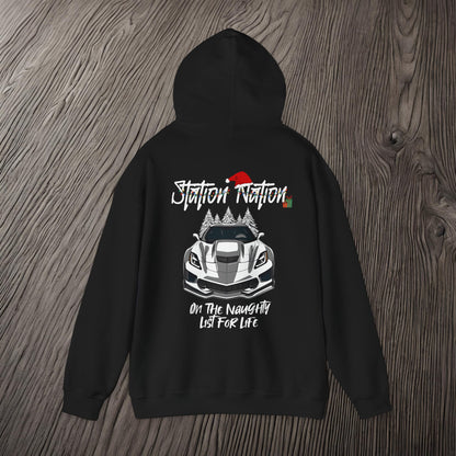 🎁 Christmas Limited Edition Station Nation-Ultra Soft, Premium Hoodie Printify by The Night Shift Automotive Apparel