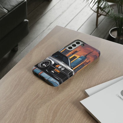 BMW E30 M3-Dual Layer Ultra Tough Phone Case Samsung Galaxy S22 Plus Matte Printify by The Night Shift Automotive Apparel