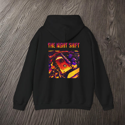 N54 Synthwave-Premium, Ultra Soft Unisex Hoodie Printify by The Night Shift Automotive Apparel