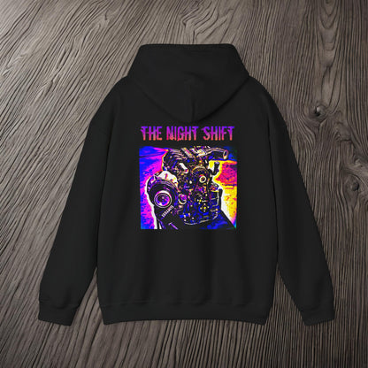 13B-REW Synthwave-Premium, Ultra Soft Unisex Hoodie Printify by The Night Shift Automotive Apparel