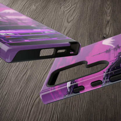 Nissan Skyline R34 Mt Fuji-Dual Layer Ultra Tough Phone Case Printify by The Night Shift Automotive Apparel