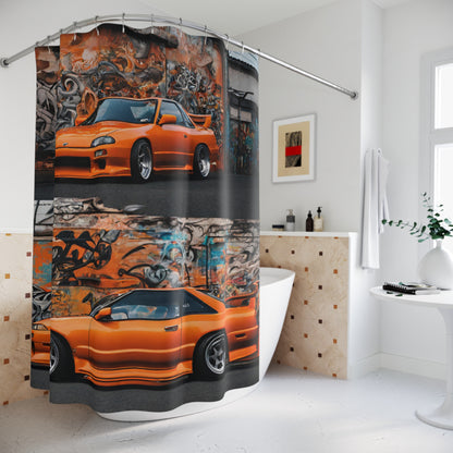 Shower Curtains Printify by The Night Shift Automotive Apparel