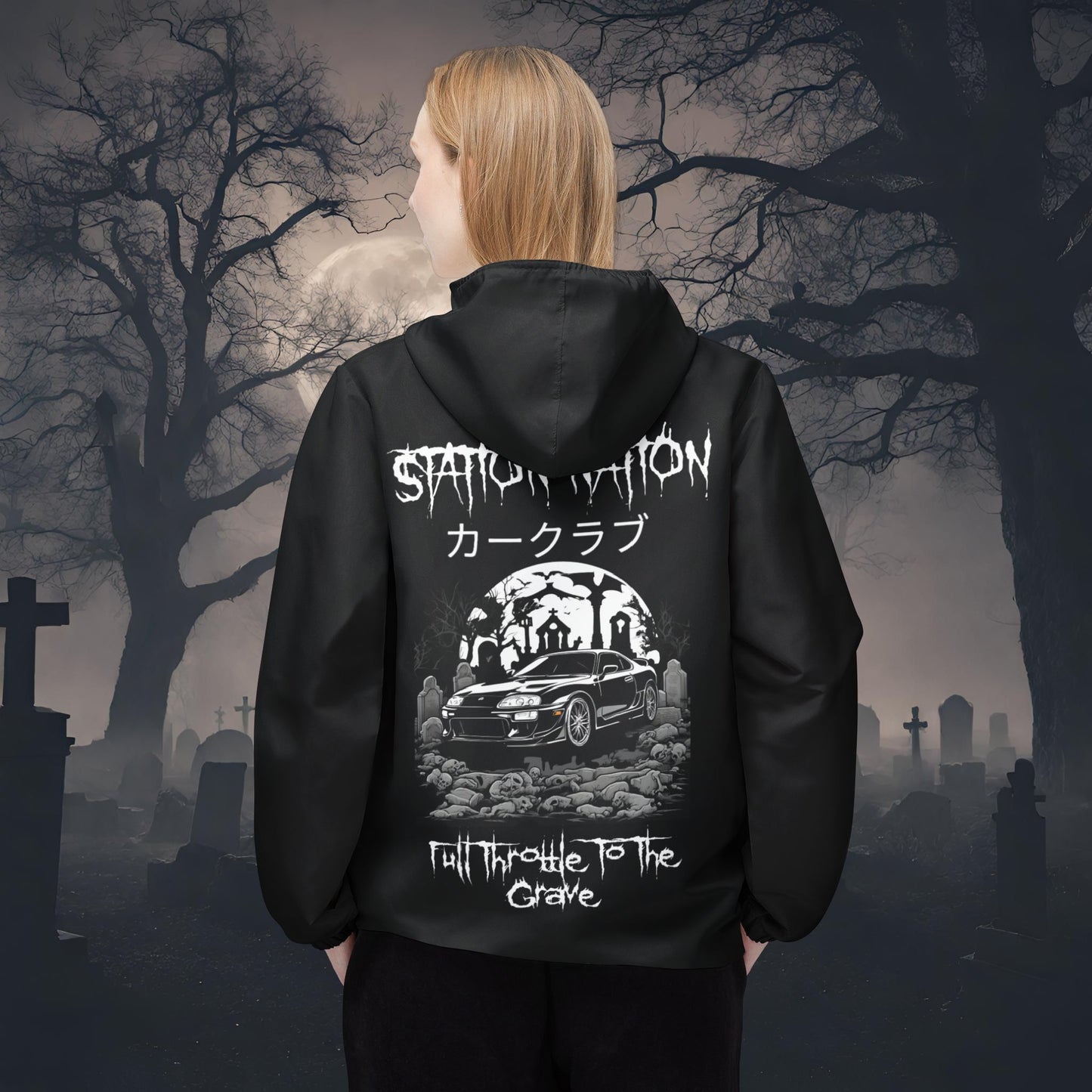 🎃 HALLOWEEN LIMITED EDITION Toyota Supra-Windbreaker Jacket