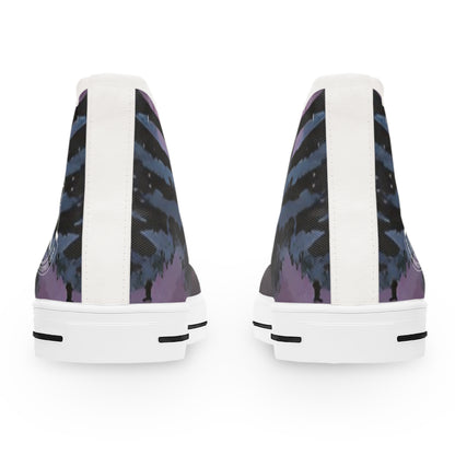 The Night Shift-Women's Canvas High Tops