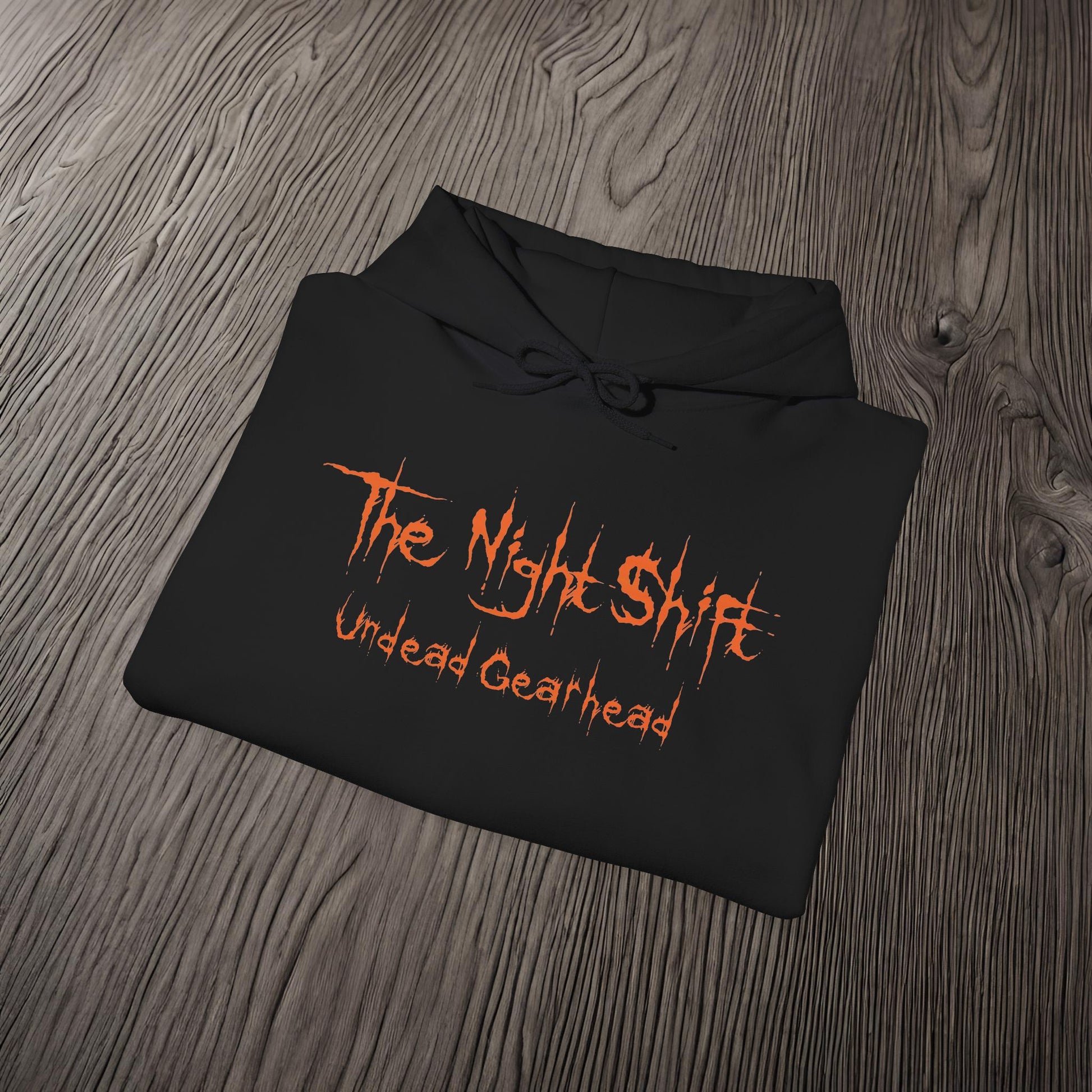 Undead Gearhead Zombie-Ultra Soft, Premium Hoodie Printify by The Night Shift Automotive Apparel