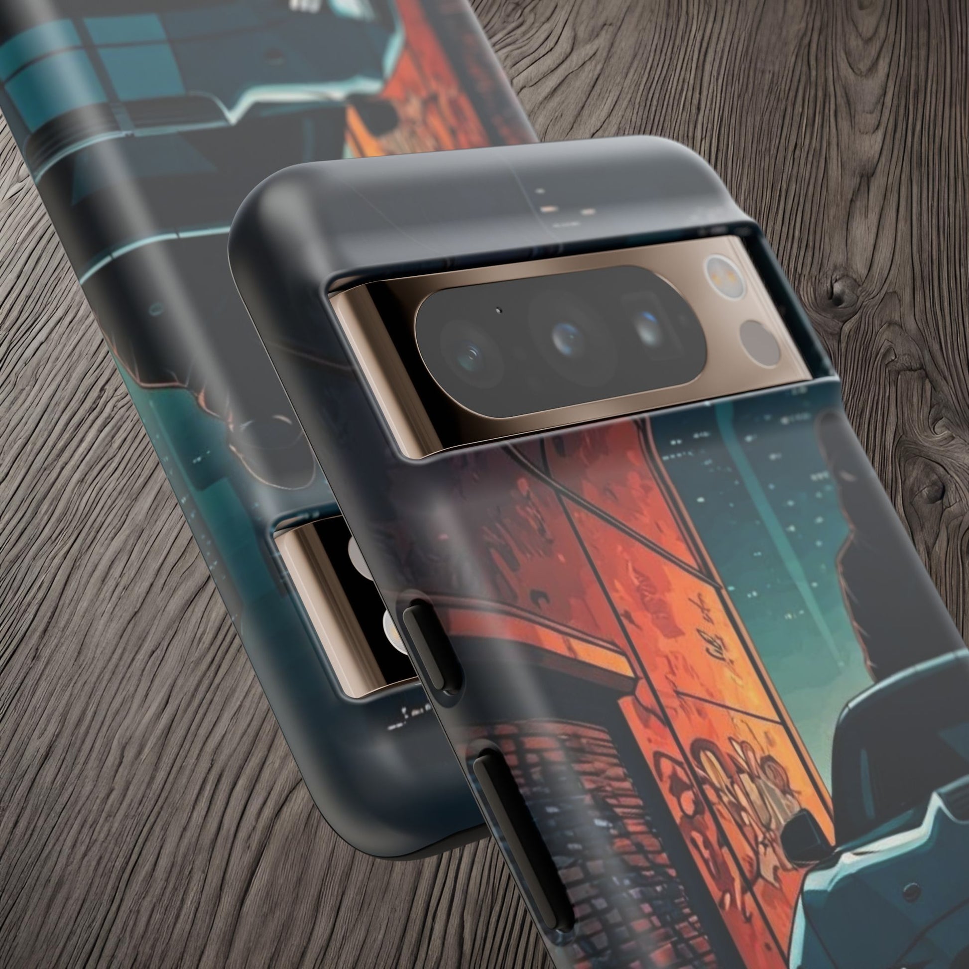 Ford Mustang Shelby GT350 Street Life-Dual Layer Ultra Tough Phone Case Printify by The Night Shift Automotive Apparel