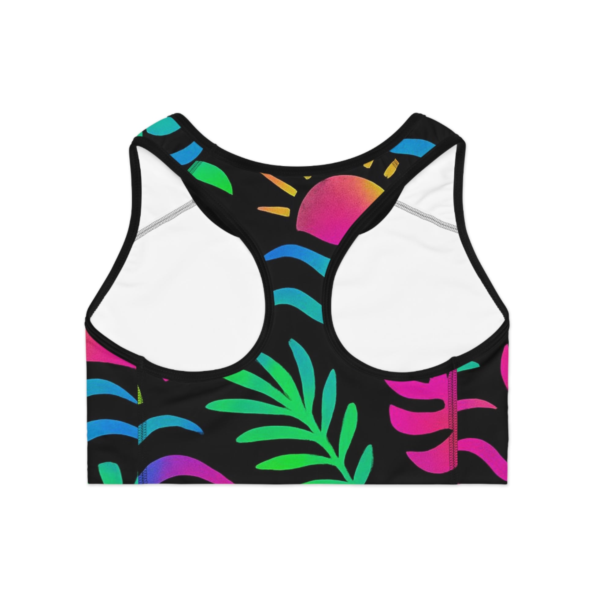 Women's Sports Bra Printify by The Night Shift Automotive Apparel