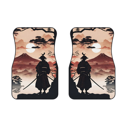 The Way Of The Samurai-Premium, High Quality Car Floor Mats (Set of 2 Front Floor Mats) 2x Front mats Printify by The Night Shift Automotive Apparel