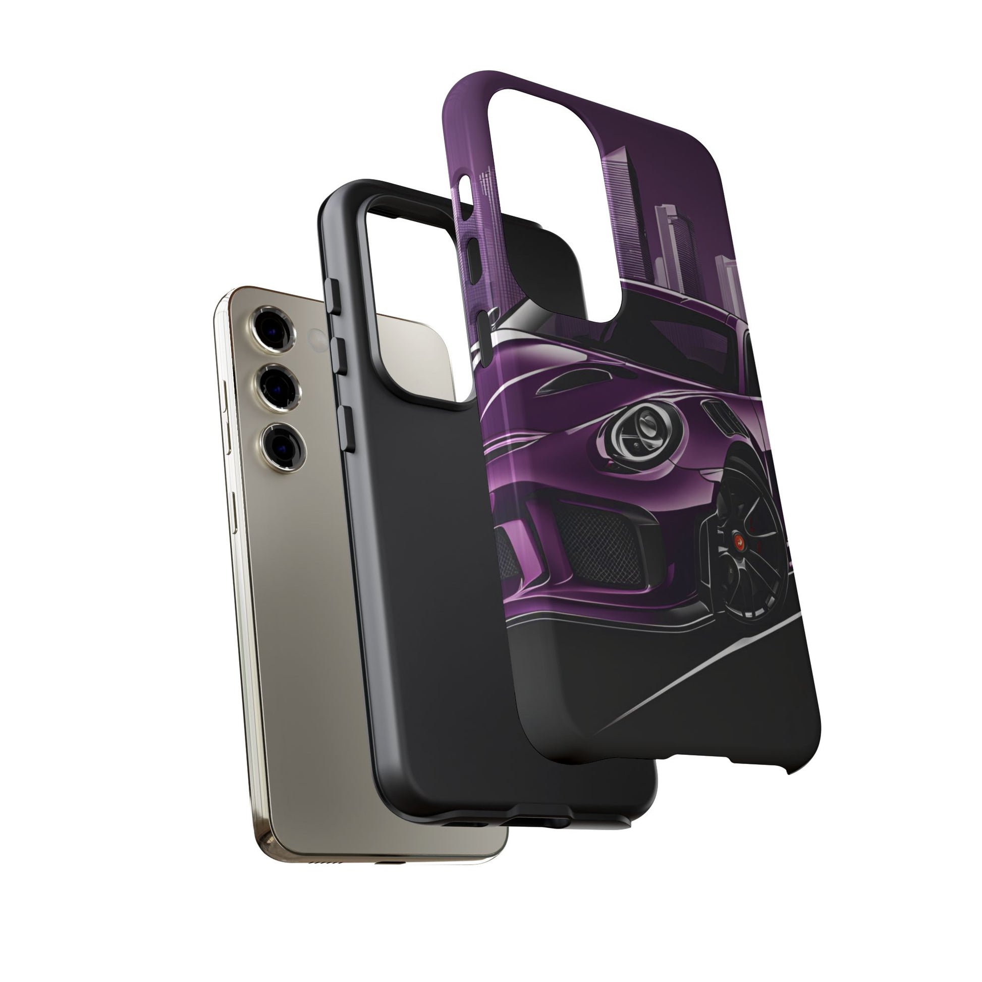 Porsche 911 GT3 RS-Dual Layer Ultra Tough Phone Case Printify by The Night Shift Automotive Apparel