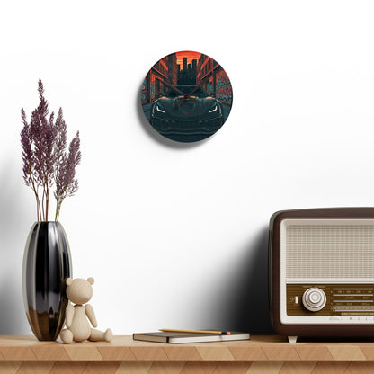 Chevy Corvette C7 Street Life-Acrylic Wall Clock
