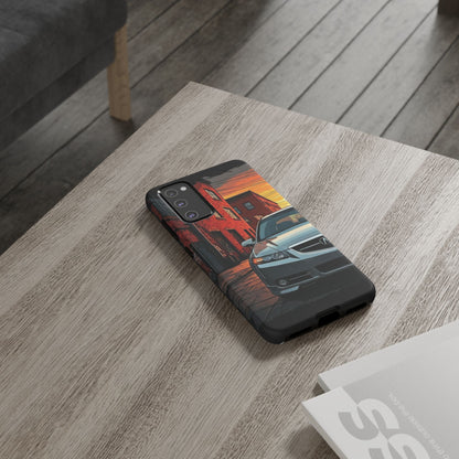 Acura TL Street Life-Dual Layer Ultra Tough Phone Case Samsung Galaxy S20 FE Matte Printify by The Night Shift Automotive Apparel