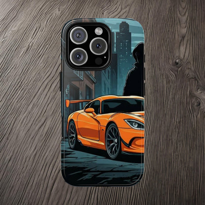 Dodge Viper SRT-10 Street Life-Dual Layer Ultra Tough Phone Case Printify by The Night Shift Automotive Apparel