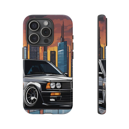 BMW E30 M3-Dual Layer Ultra Tough Phone Case Printify by The Night Shift Automotive Apparel