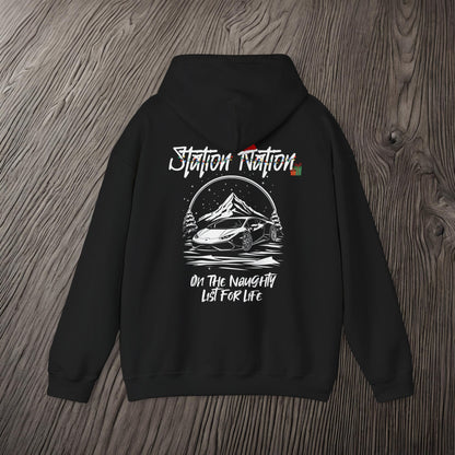 🎁 Christmas Limited Edition Station Nation-Ultra Soft, Premium Hoodie Printify by The Night Shift Automotive Apparel