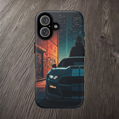 Ford Mustang Shelby GT350 Street Life-Dual Layer Ultra Tough Phone Case Printify by The Night Shift Automotive Apparel