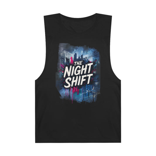 The Night Shift - Premium Unisex Barnard Tank Top Black Printify by The Night Shift Automotive Apparel