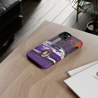 Nissan 240sx S15-Dual Layer Ultra Tough Phone Case iPhone 14 Plus Matte Printify by The Night Shift Automotive Apparel