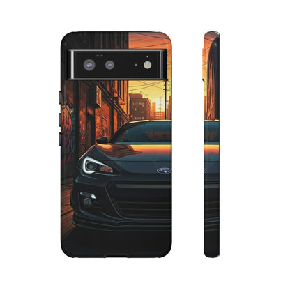 Subaru BRZ Street Life-Dual Layer Ultra Tough Phone Case Printify by The Night Shift Automotive Apparel