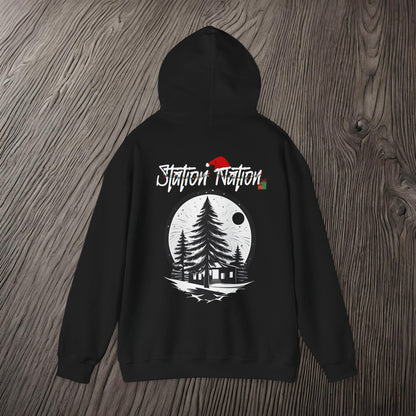 🎁 Christmas Limited Edition Station Nation-Ultra Soft, Premium Hoodie Printify by The Night Shift Automotive Apparel