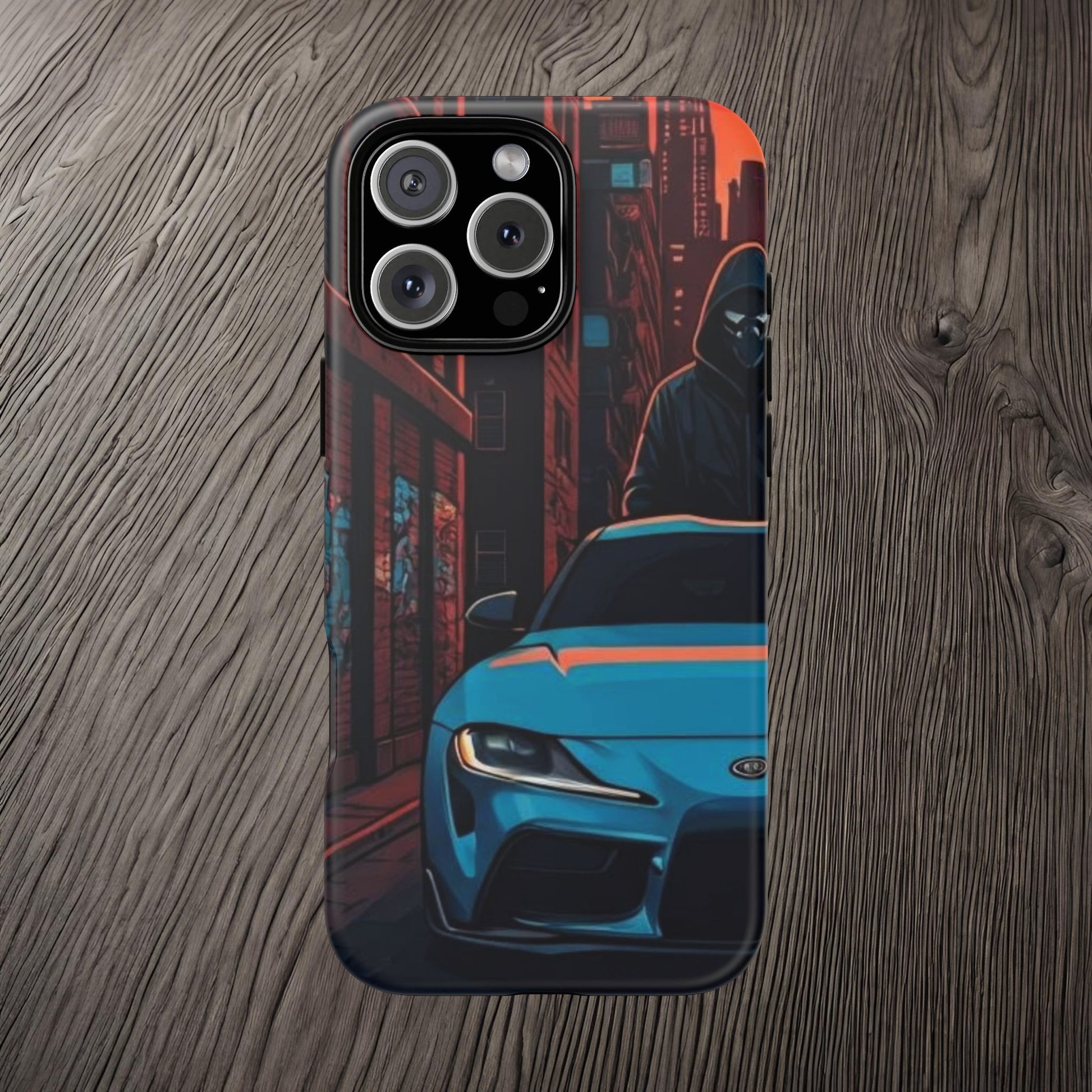 Toyota Supra MK-V Street Life-Dual Layer Ultra Tough Phone Case Printify by The Night Shift Automotive Apparel