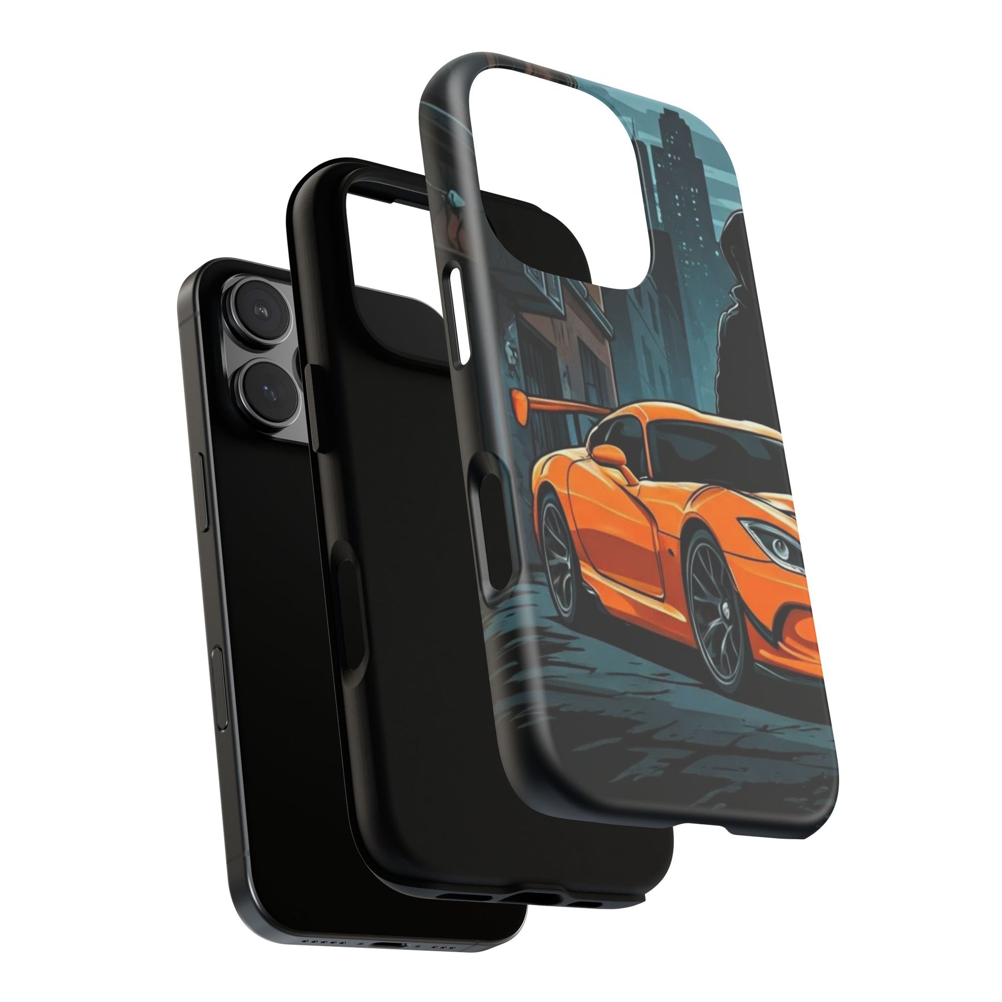 Dodge Viper SRT-10 Street Life-Dual Layer Ultra Tough Phone Case Printify by The Night Shift Automotive Apparel