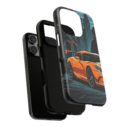 Dodge Viper SRT-10 Street Life-Dual Layer Ultra Tough Phone Case Printify by The Night Shift Automotive Apparel