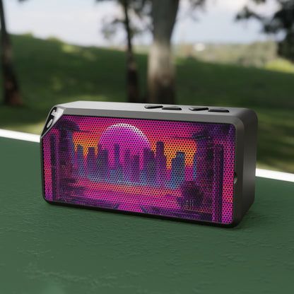 Sunset Synthwave-Jabba Bluetooth Speaker Printify by The Night Shift Automotive Apparel