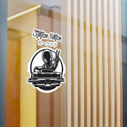 Kiss-Cut Vinyl Decals Printify by The Night Shift Automotive Apparel