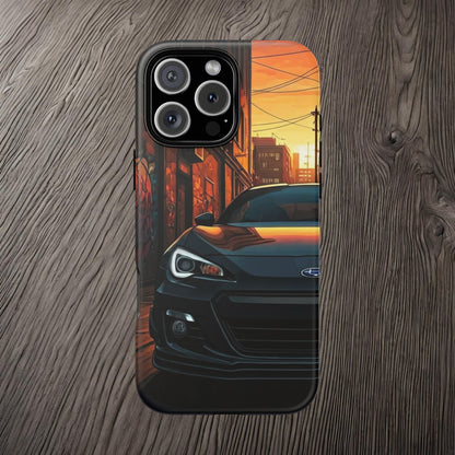 Subaru BRZ Street Life-Dual Layer Ultra Tough Phone Case Printify by The Night Shift Automotive Apparel