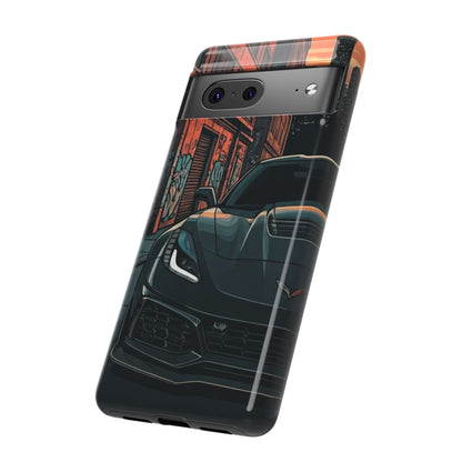 Chevy Corvette C7 Street Life-Dual Layer Ultra Tough Phone Case Printify by The Night Shift Automotive Apparel