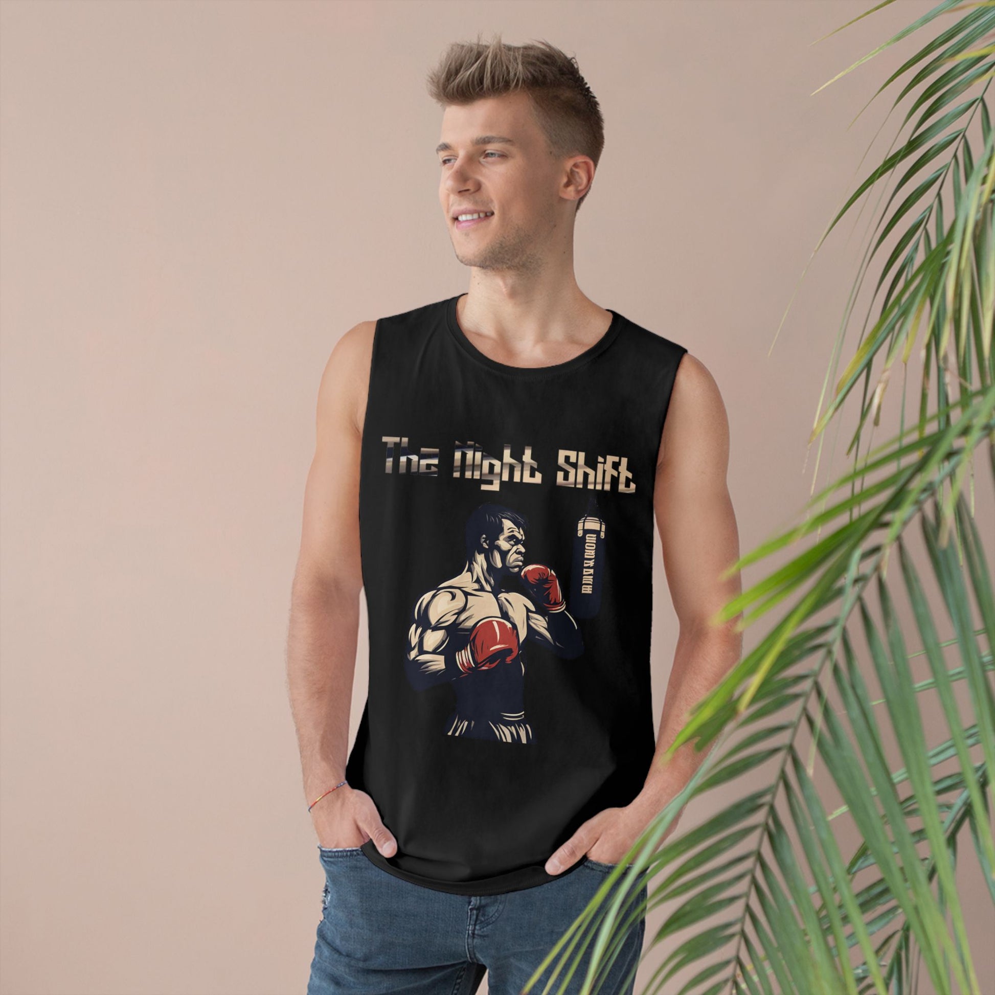 Boxing Champ - Premium Unisex Barnard Tank Top Printify by The Night Shift Automotive Apparel