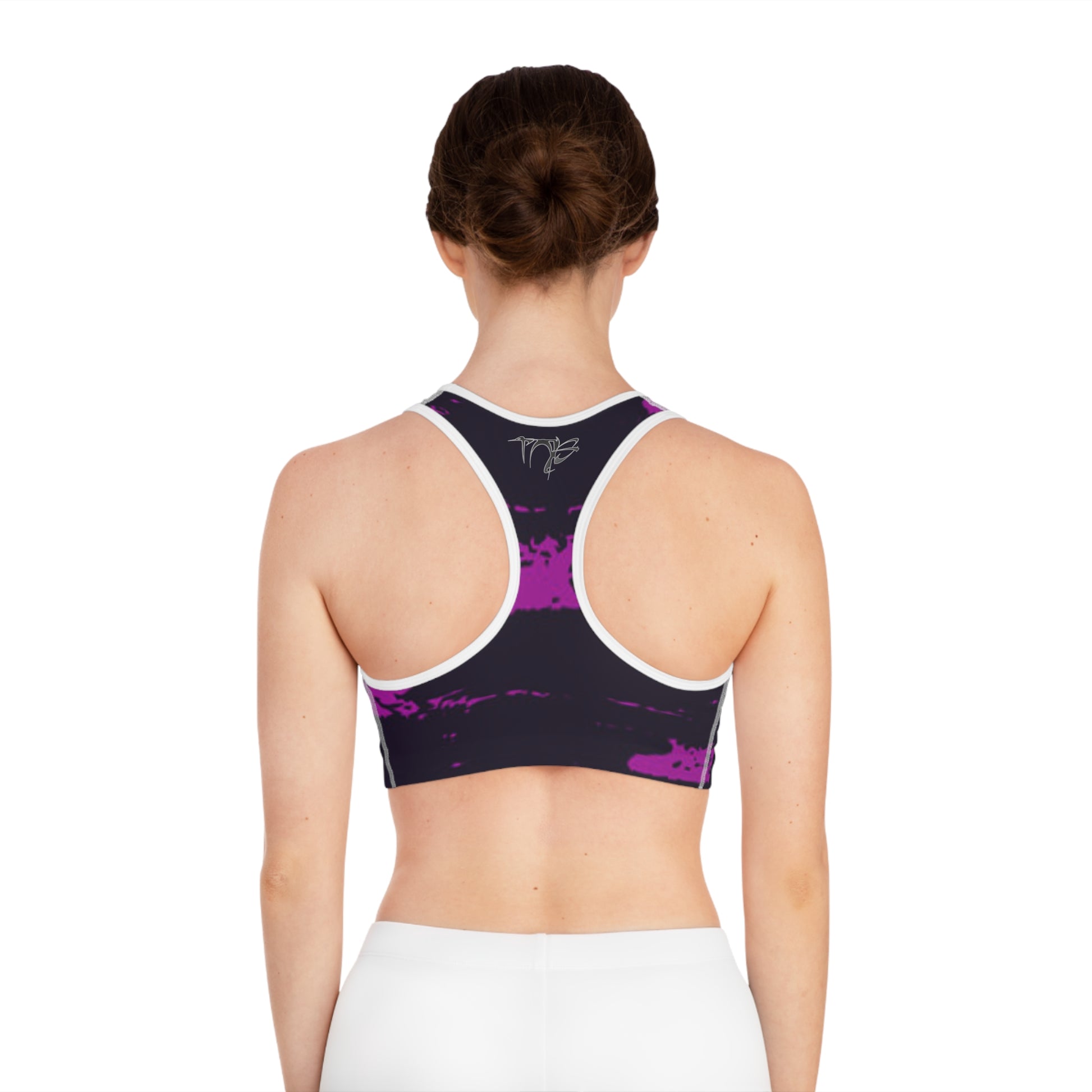 Women's Sports Bra Printify by The Night Shift Automotive Apparel