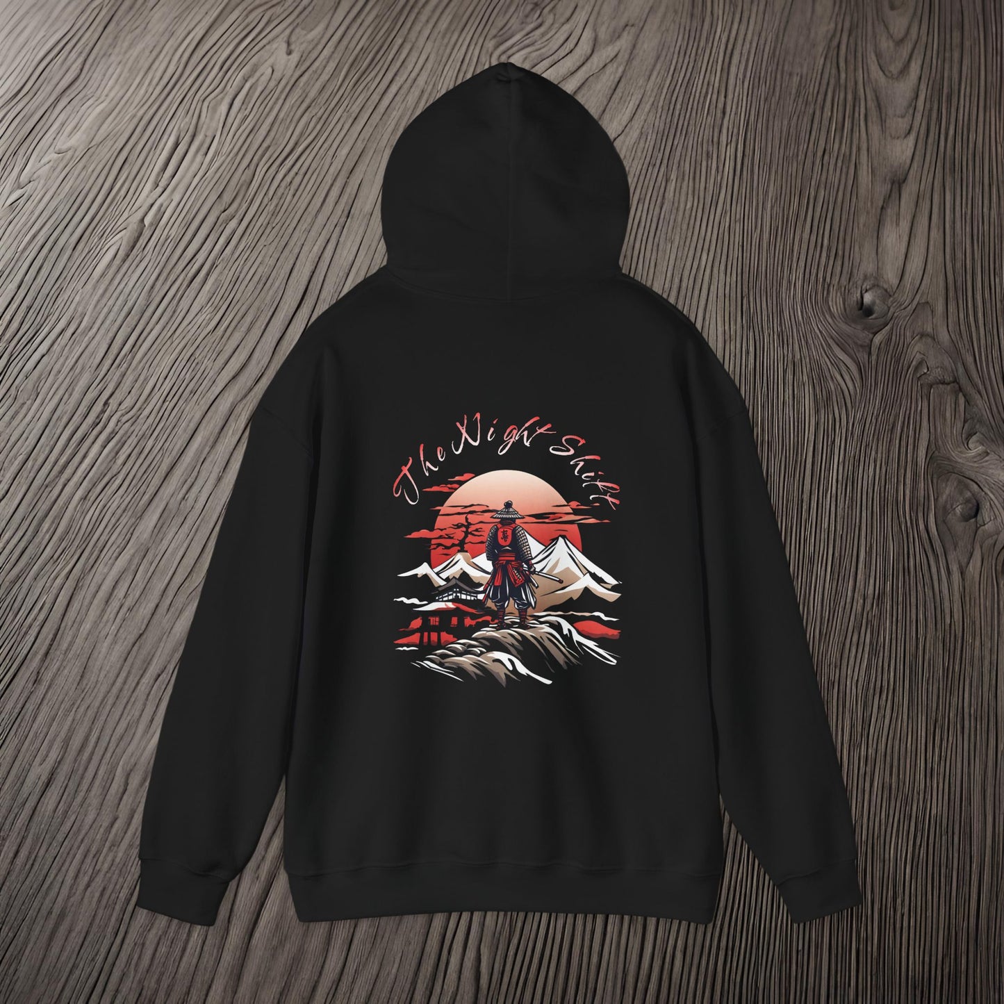 Samurai-Ultra Soft, Premium Hoodie Printify by The Night Shift Automotive Apparel