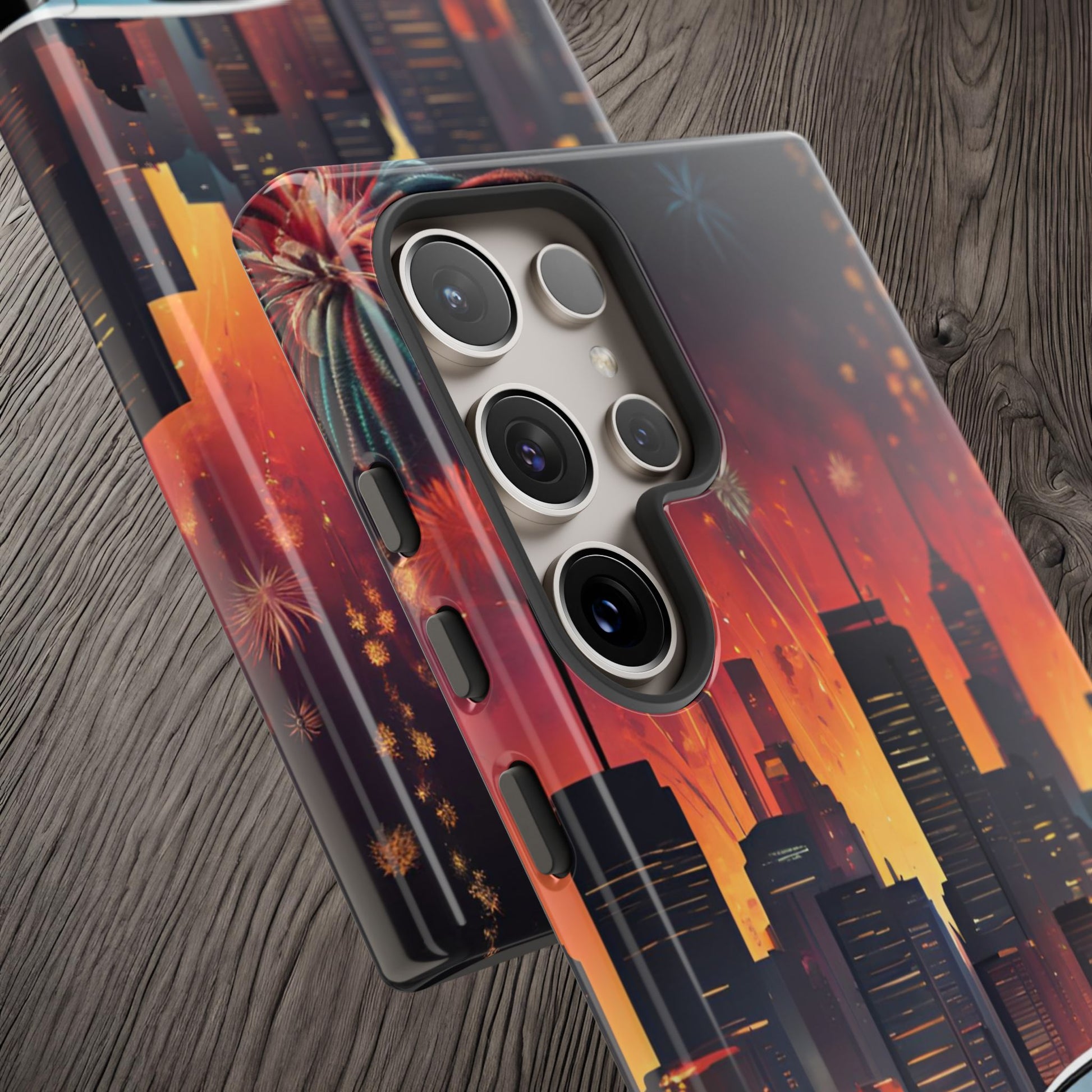 Volkswagon Golf GTI Fireworks-Dual Layer Ultra Tough Phone Case Printify by The Night Shift Automotive Apparel