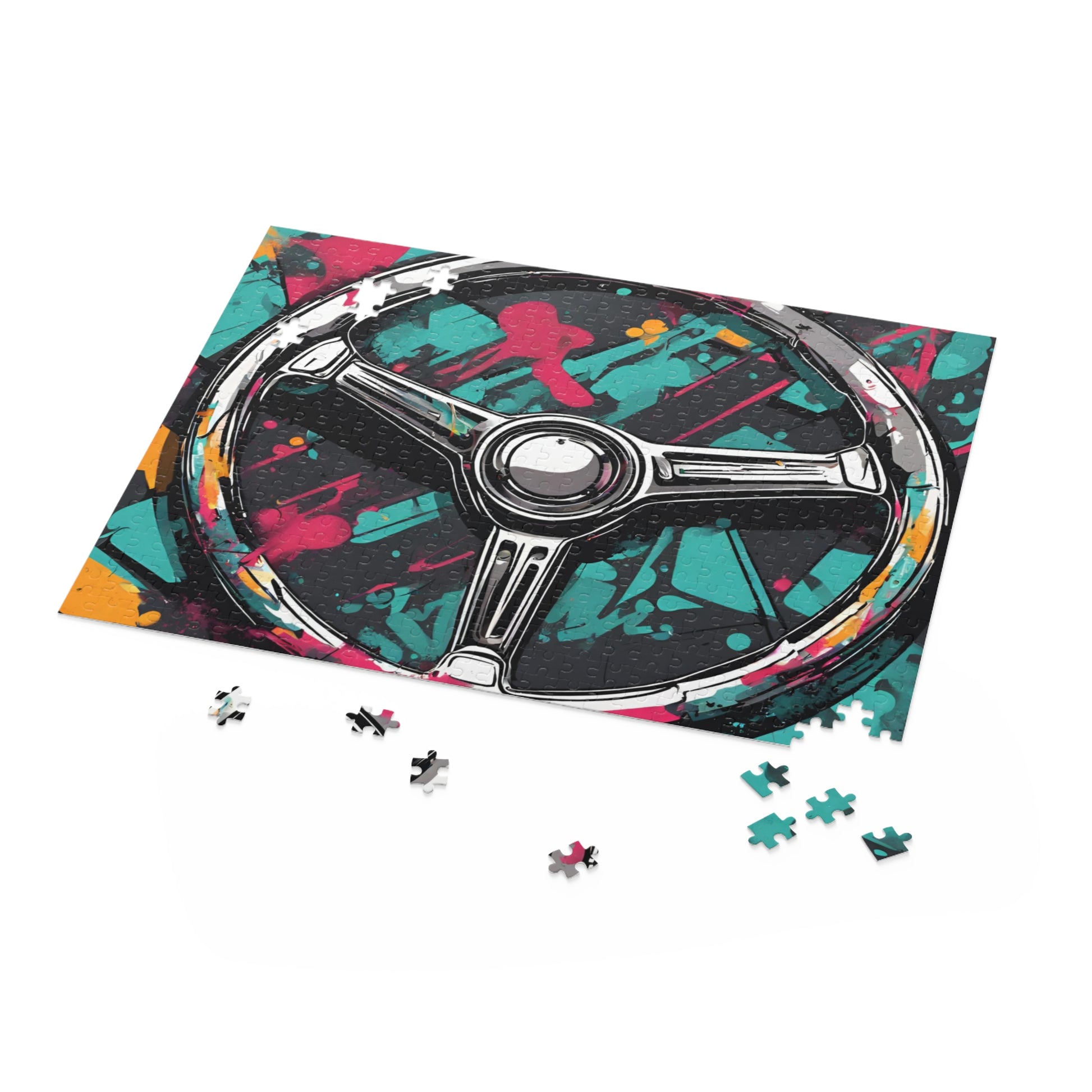 Puzzle (500-Piece) Printify by The Night Shift Automotive Apparel