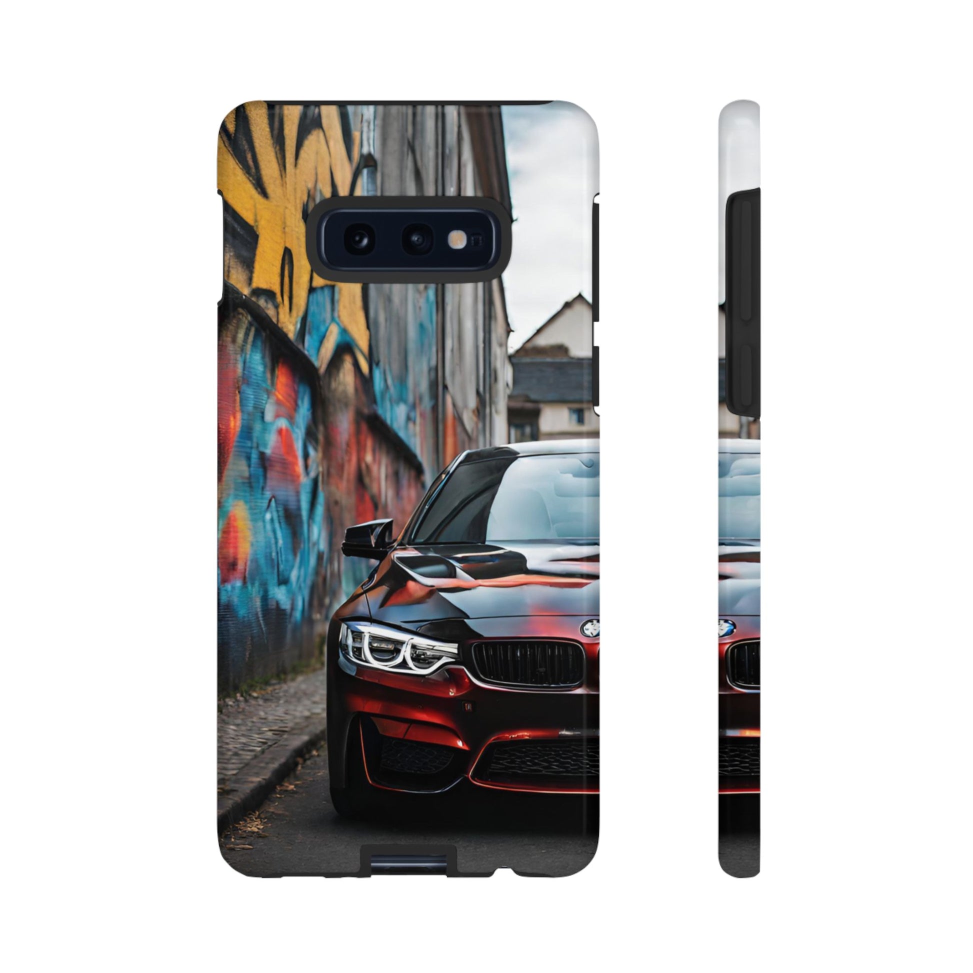 BMW M3/M4-Dual Layer Ultra Tough Phone Case Samsung Galaxy S10E Glossy Printify by The Night Shift Automotive Apparel