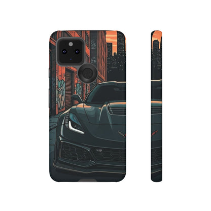 Chevy Corvette C7 Street Life-Dual Layer Ultra Tough Phone Case Printify by The Night Shift Automotive Apparel