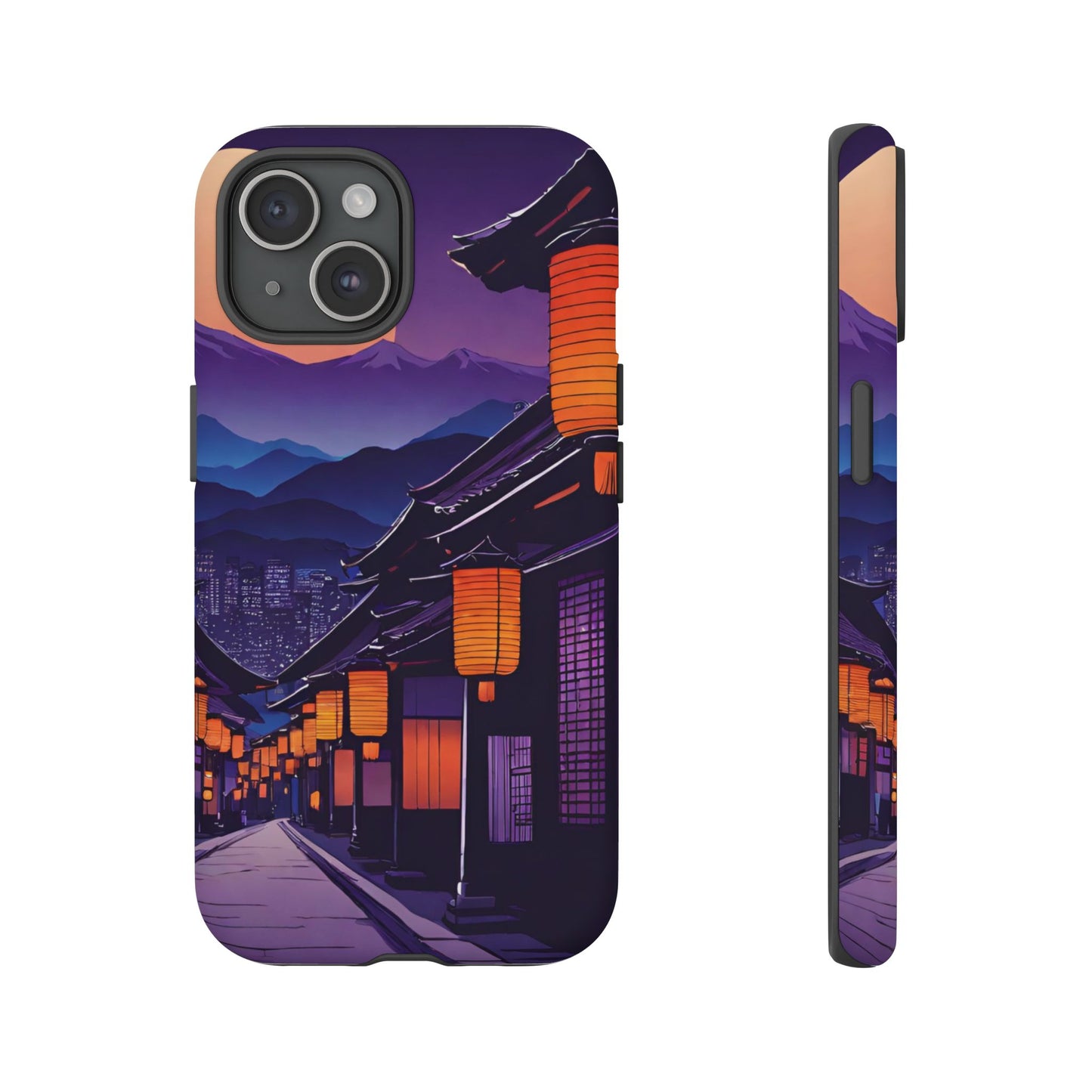 Traditional Japanese Village Countryside-Dual Layer Ultra Tough Phone Case Printify by The Night Shift Automotive Apparel