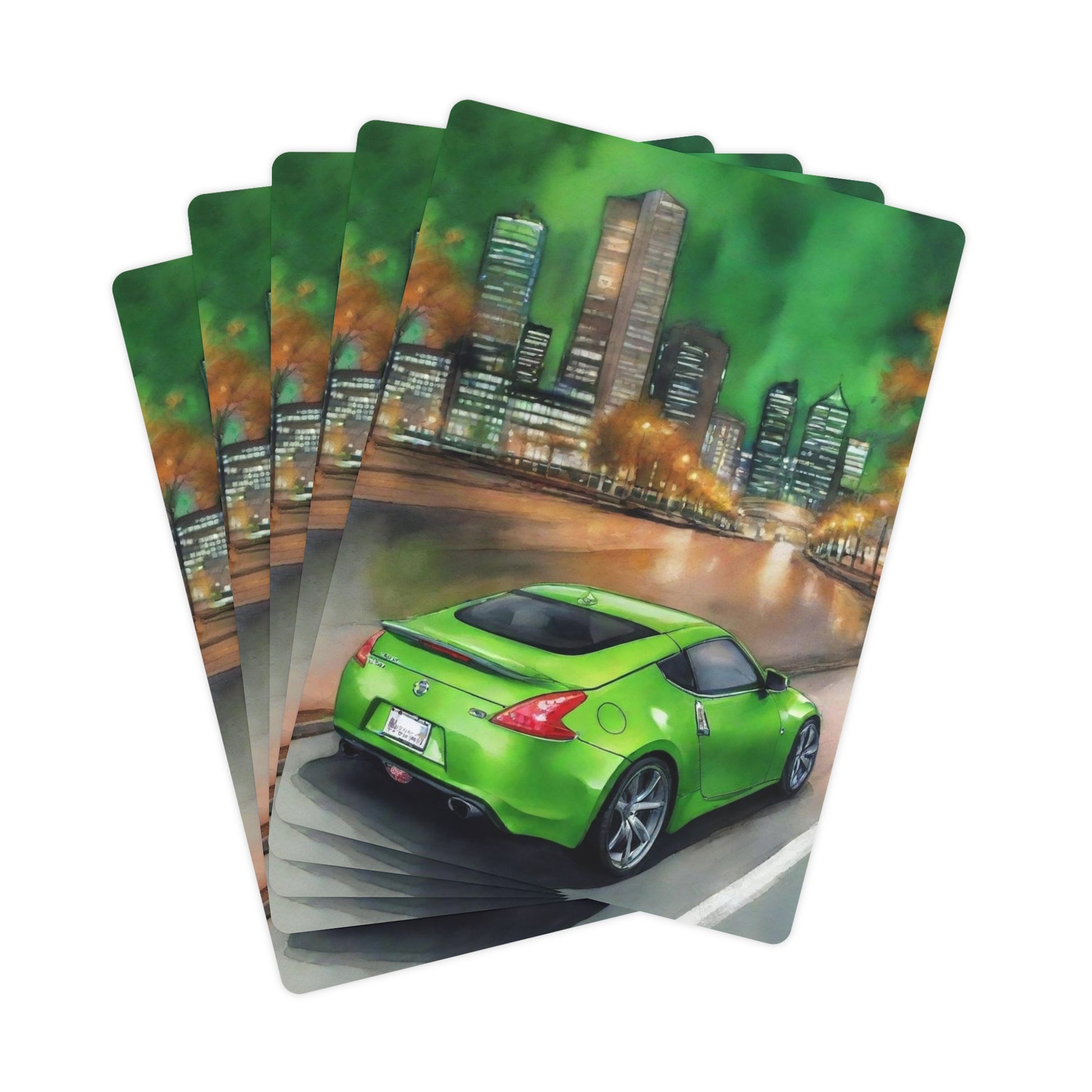 Poker Cards Printify by The Night Shift Automotive Apparel
