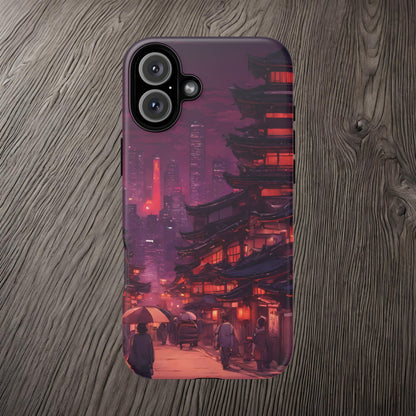 Traditional Japanese Village Countryside-Dual Layer Ultra Tough Phone Case Printify by The Night Shift Automotive Apparel