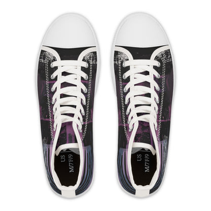 The Night Shift-Women's Canvas High Tops