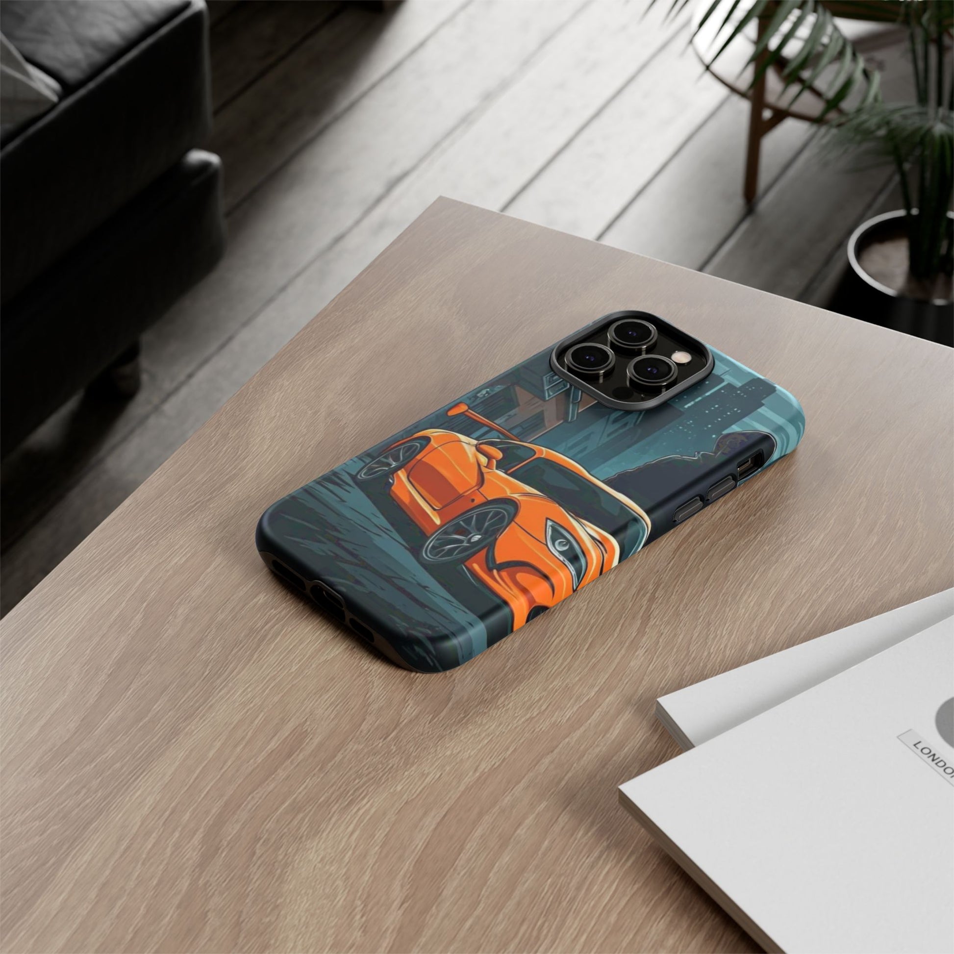 Dodge Viper SRT-10 Street Life-Dual Layer Ultra Tough Phone Case iPhone 14 Pro Max Matte Printify by The Night Shift Automotive Apparel