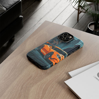 Dodge Viper SRT-10 Street Life-Dual Layer Ultra Tough Phone Case iPhone 14 Pro Max Matte Printify by The Night Shift Automotive Apparel