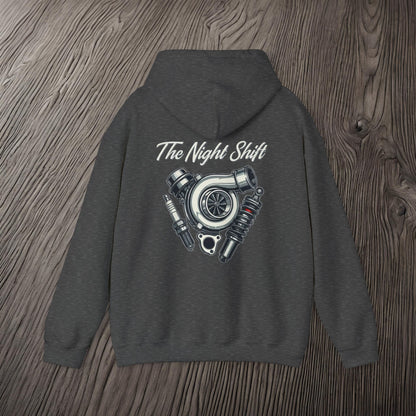 The Night Shift Essentials-Ultra Soft, Premium Hoodie Printify by The Night Shift Automotive Apparel