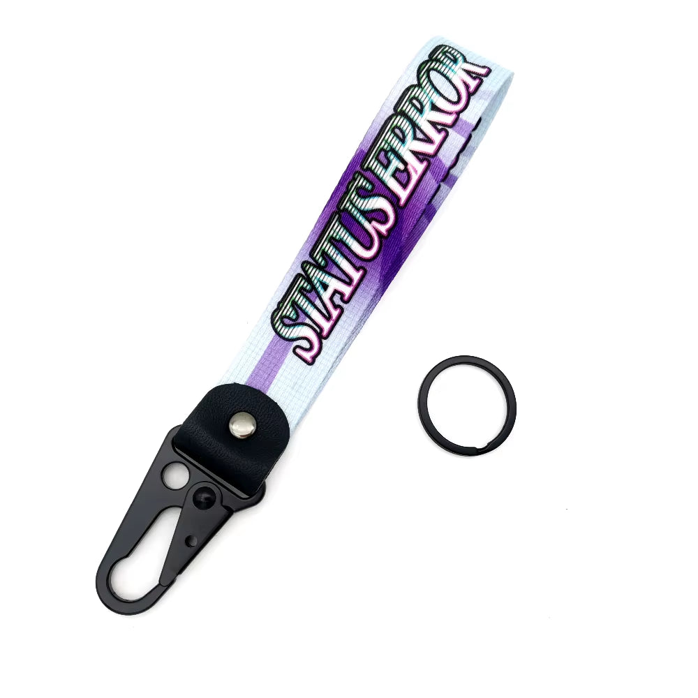 Status Error Keyring Lanyard