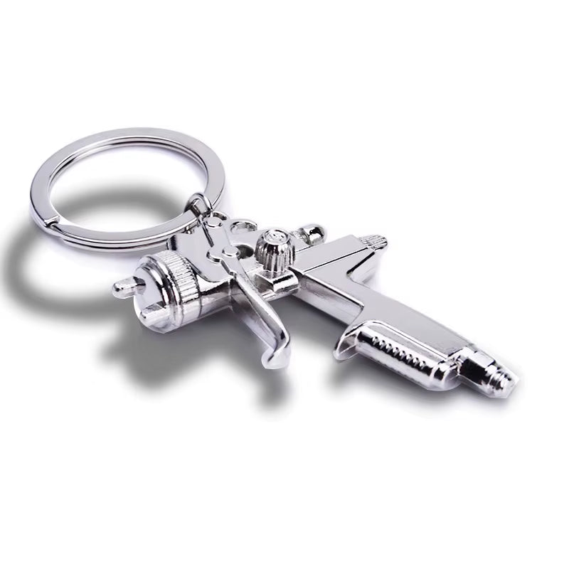 Paint Spray Gun Keychain The Night Shift Performance Street Gear by The Night Shift Automotive Apparel