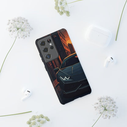 Lamborghini Huracan Street Life-Dual Layer Ultra Tough Phone Case Printify by The Night Shift Automotive Apparel