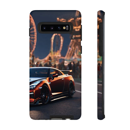 Nissan GTR R35-Dual Layer Ultra Tough Phone Case Samsung Galaxy S10 Matte Printify by The Night Shift Automotive Apparel