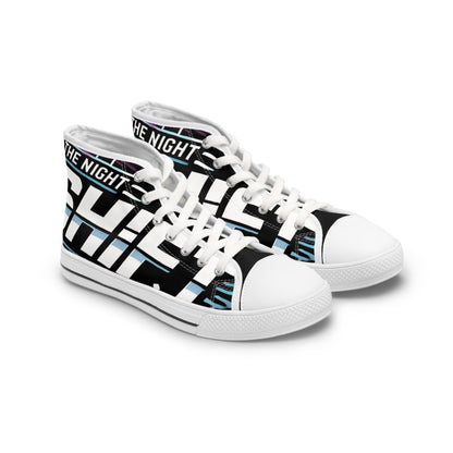 The Night Shift-Women's Canvas High Tops